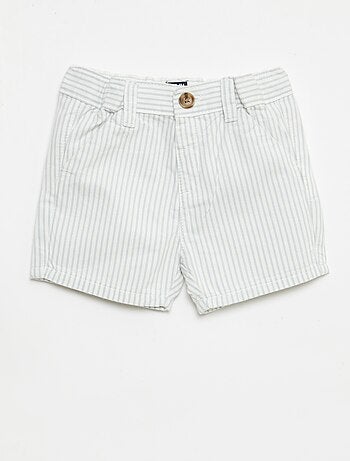Short chino con vita regolabile
