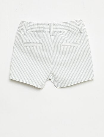 Short chino con vita regolabile