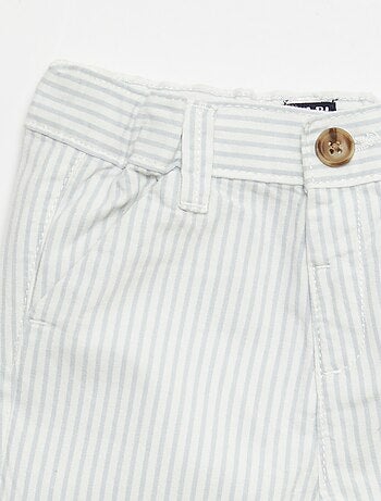 Short chino con vita regolabile