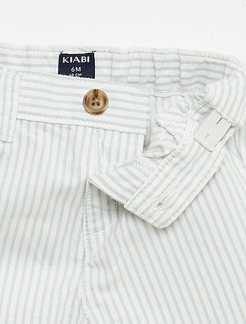 Short chino con vita regolabile