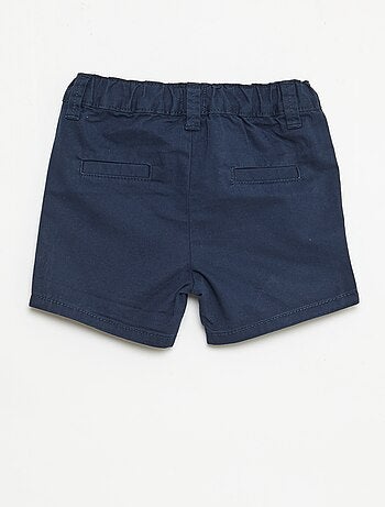 Short chino con vita regolabile