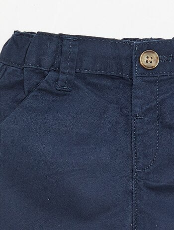 Short chino con vita regolabile