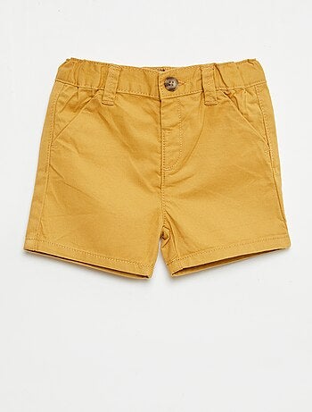 Short chino con vita regolabile