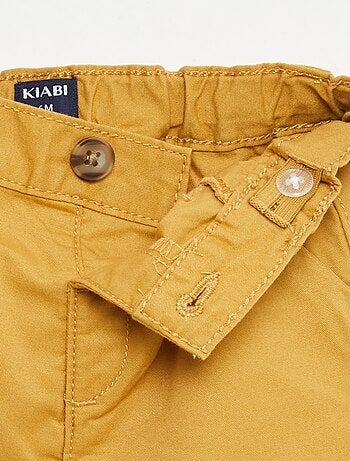 Short chino con vita regolabile