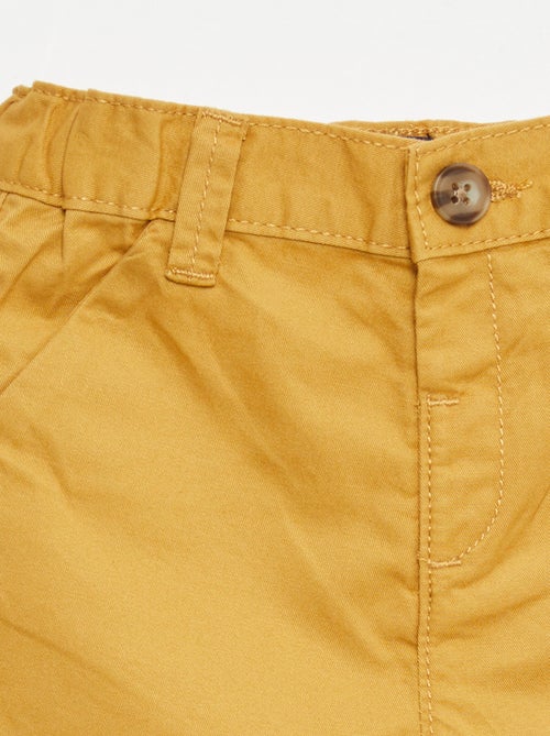 Short chino con vita regolabile - Kiabi