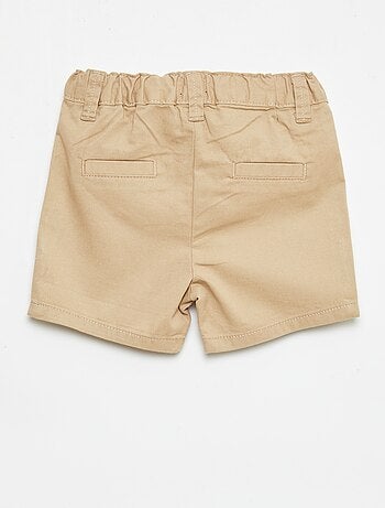 Short chino con vita regolabile