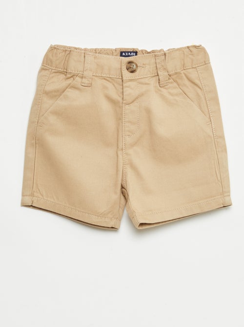 Short chino con vita regolabile - Kiabi