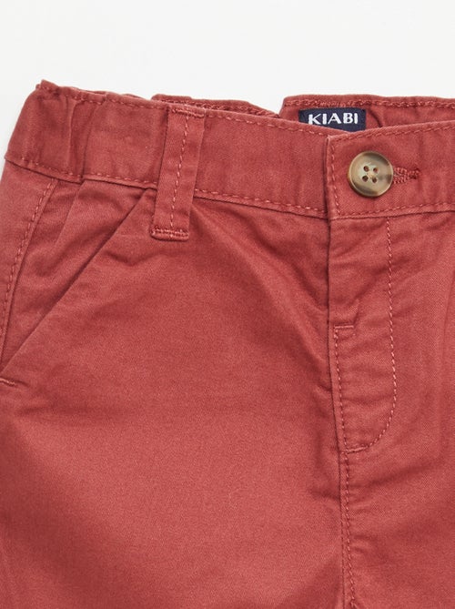 Short chino con vita regolabile - Kiabi