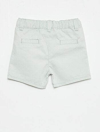 Short chino con vita regolabile