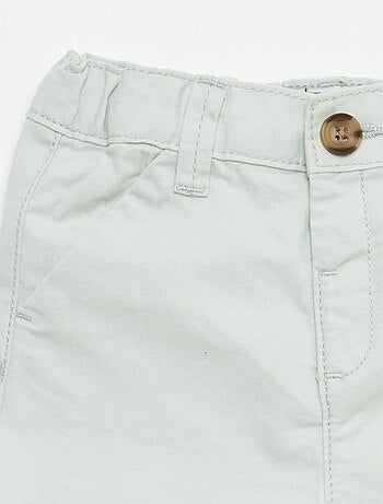 Short chino con vita regolabile