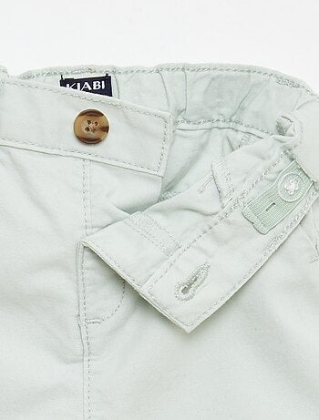 Short chino con vita regolabile