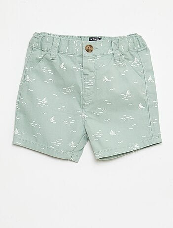 Short chino con vita regolabile