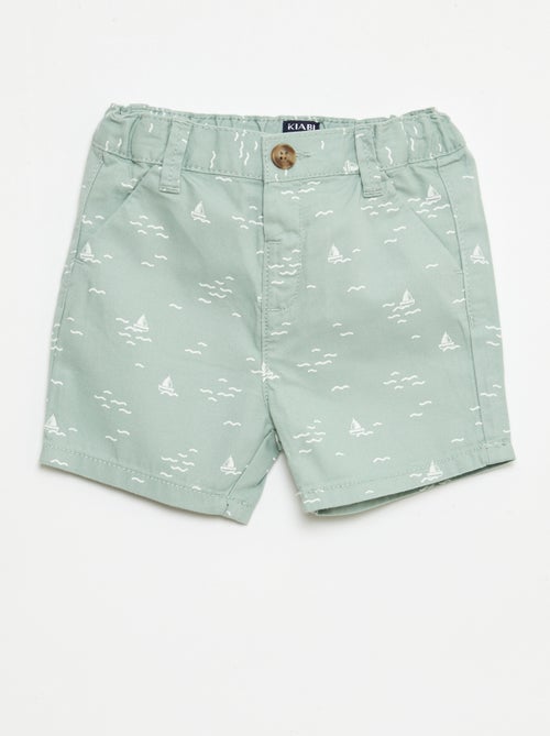 Short chino con vita regolabile - Kiabi