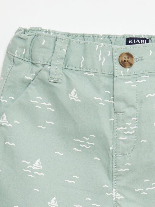 Short chino con vita regolabile - Kiabi