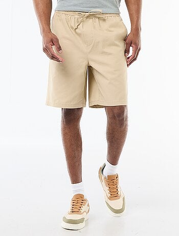 Short chino tinta unita