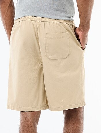 Short chino tinta unita