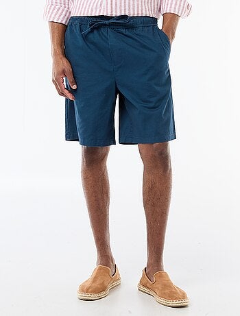 Short chino tinta unita