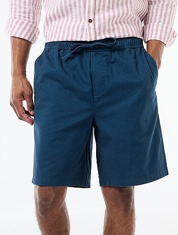Short chino tinta unita