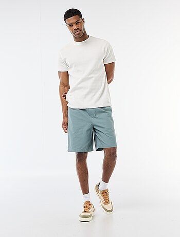 Short chino tinta unita