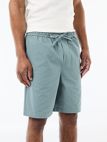 Short chino tinta unita