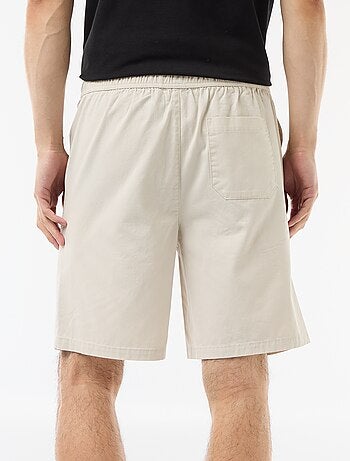 Short chino tinta unita
