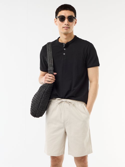 Short chino tinta unita - Kiabi