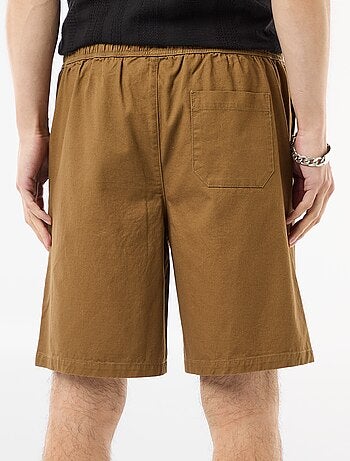 Short chino tinta unita