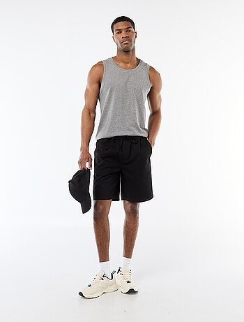 Short chino tinta unita
