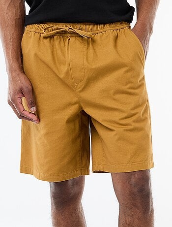 Short chino tinta unita