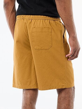 Short chino tinta unita