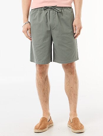 Short chino tinta unita