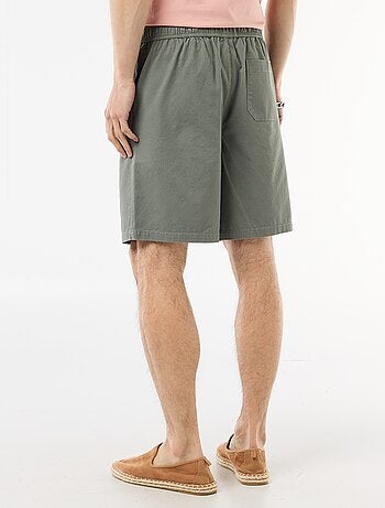 Short chino tinta unita