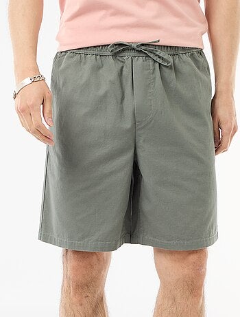 Short chino tinta unita