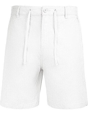 Short chino uomo teddy smith in lino