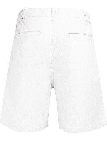 Short chino uomo teddy smith in lino