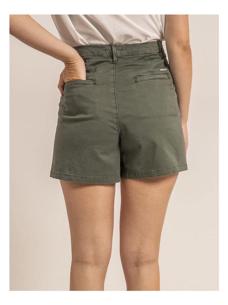 Short chino XIMENA Cachi - Kiabi