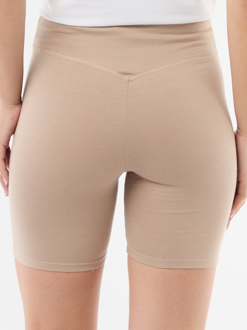 Short ciclista Beige - Kiabi