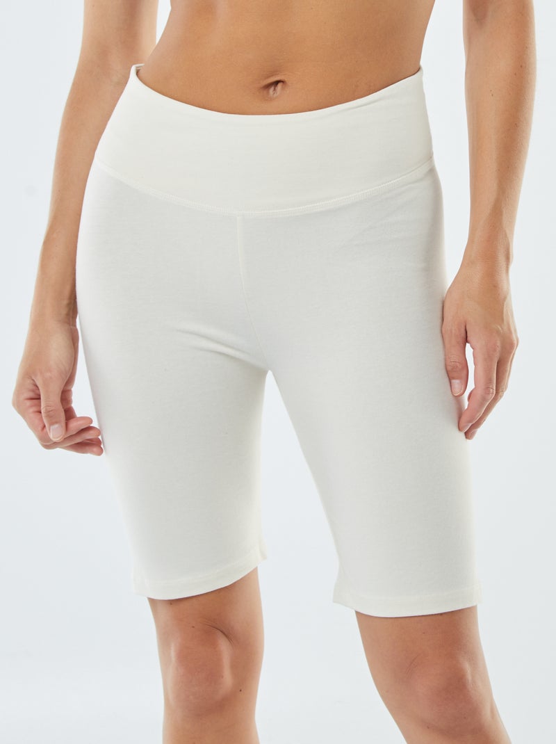 Short ciclista Bianco - Kiabi