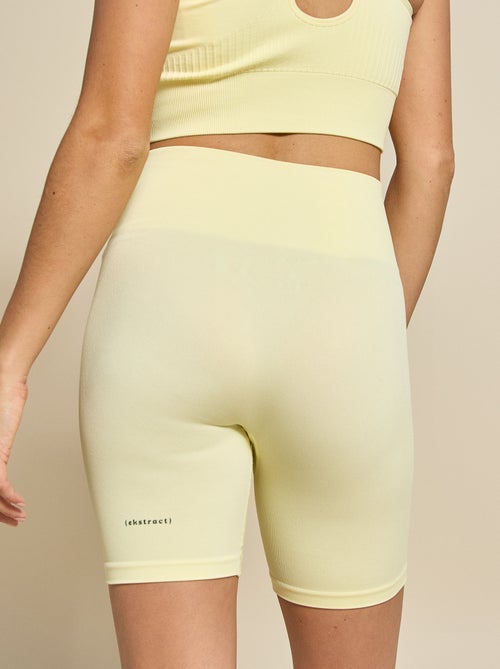 Short ciclista sportivo senza cuciture - (ekstract) - Kiabi