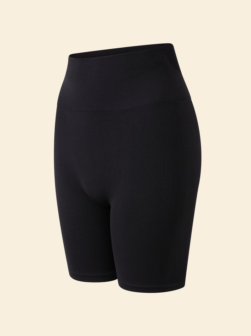Short ciclista sportivo senza cuciture - (ekstract) Nero - Kiabi