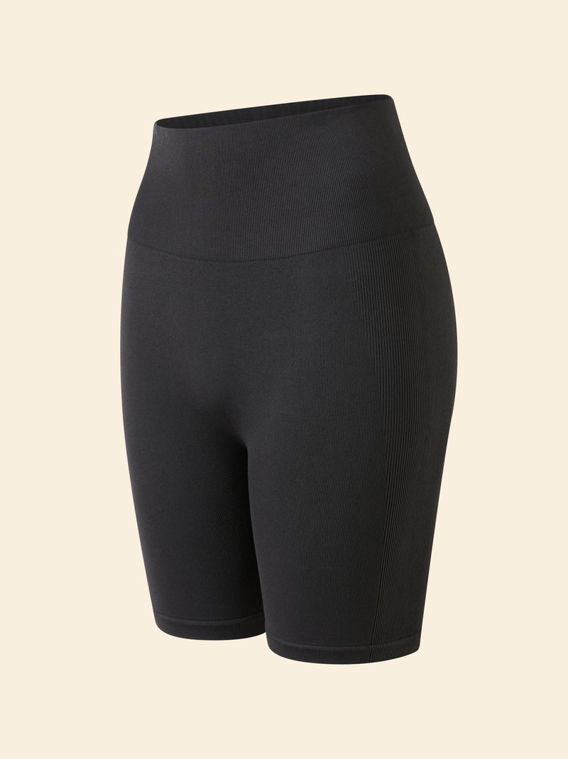 Short ciclista sportivo senza cuciture - (ekstract) Nero - Kiabi