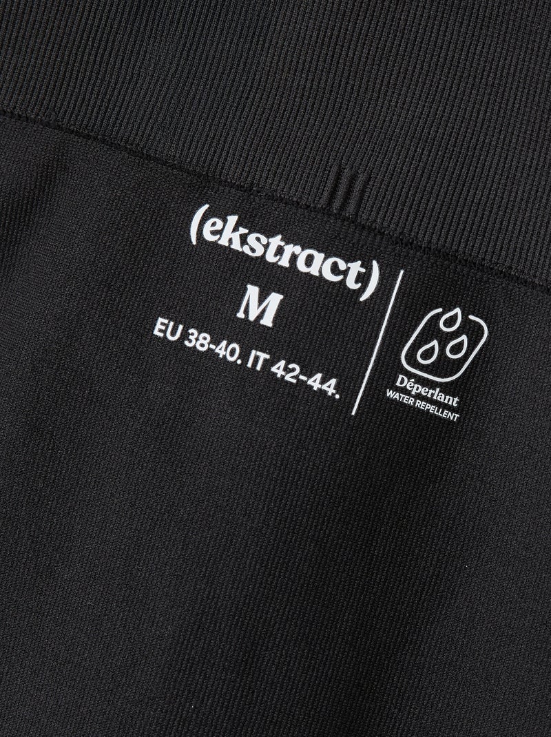 Short ciclista sportivo senza cuciture - (ekstract) Nero - Kiabi