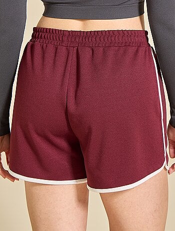 Ekstract - Short con bordi a contrasto