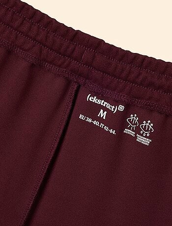 Ekstract - Short con bordi a contrasto