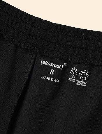 Ekstract - Short con bordi a contrasto