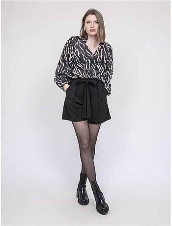 Short con pieghe XIBELLE