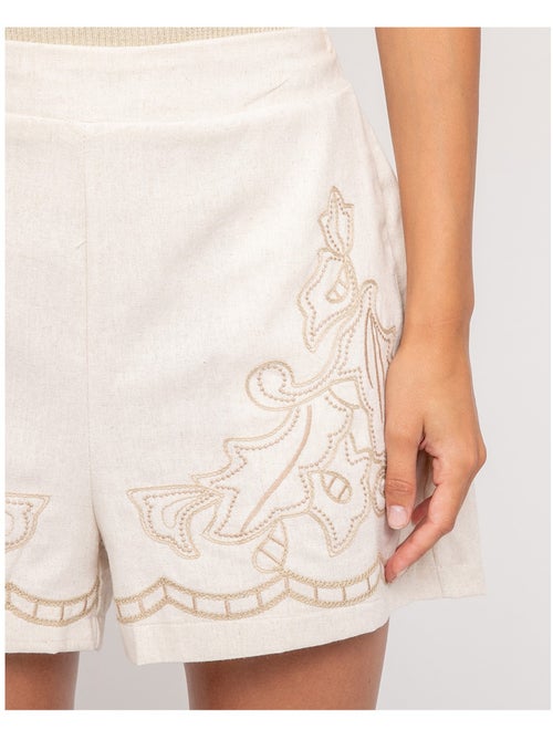Short con ricamo XACOURE - Kiabi