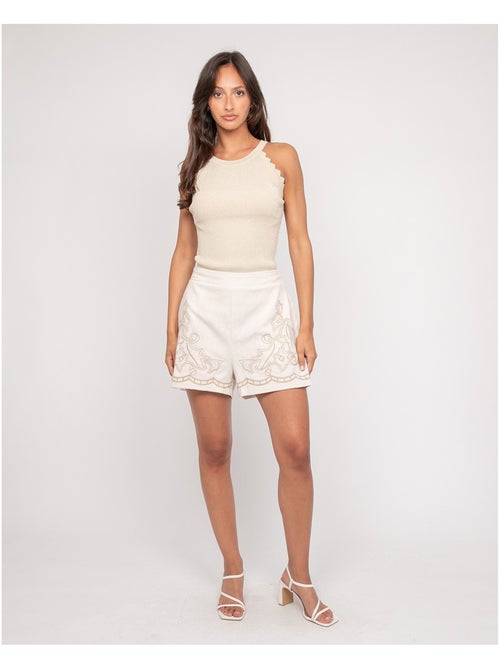 Short con ricamo XACOURE - Kiabi