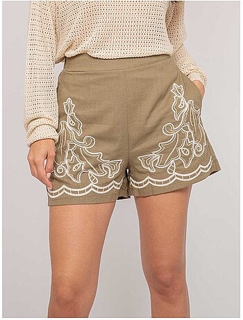 Short con ricamo XACOURE