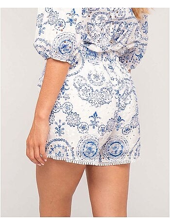 Short con ricamo XARIAH